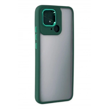 Mey İthalat® Redmi 10C Kılıf Dora Kapak - Haki Yeşil