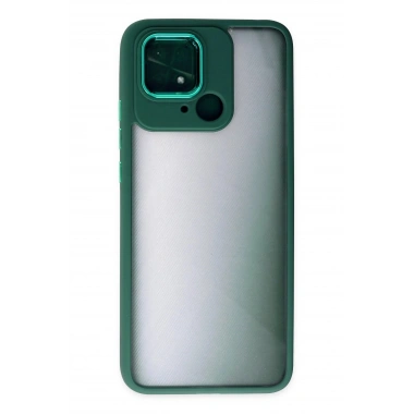 Mey İthalat® Redmi 10C Kılıf Dora Kapak - Haki Yeşil