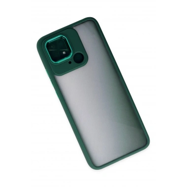 Mey İthalat® Redmi 10C Kılıf Dora Kapak - Haki Yeşil