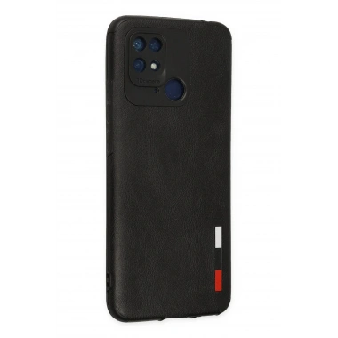 Mey İthalat® Redmi 10C Kılıf Loop Deri Silikon - Siyah