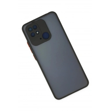 Mey İthalat®   Redmi 10C Kılıf Montreal Silikon Kapak - Siyah