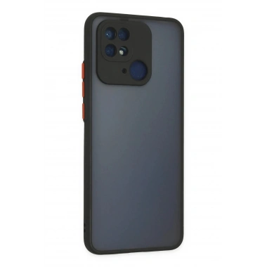 Mey İthalat®   Redmi 10C Kılıf Montreal Silikon Kapak - Siyah