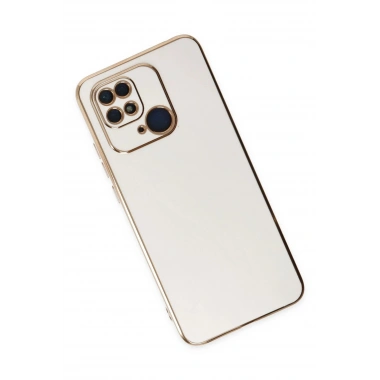 Mey İthalat®   Redmi 10C Kılıf Volet Silikon - Beyaz