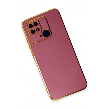 Mey İthalat®   Redmi 10C Kılıf Volet Silikon - Kırmızı
