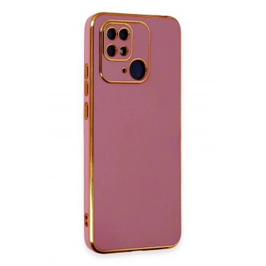 Mey İthalat®   Redmi 10C Kılıf Volet Silikon - Kırmızı