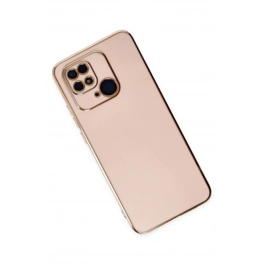 Mey İthalat®   Redmi 10C Kılıf Volet Silikon - Pembe