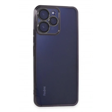 Mey İthalat®   Redmi 12 Kılıf  Lensli Silikon - Mor
