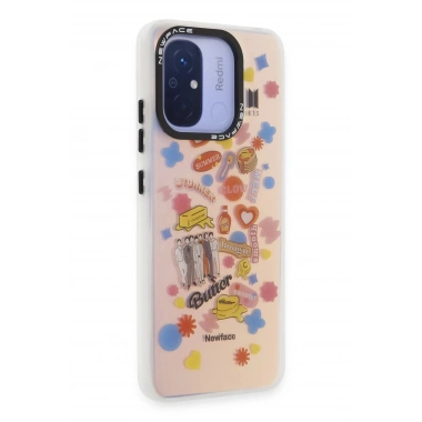 Mey İthalat®   Redmi 12C Kılıf Estoril Desenli Kapak - Estoril - 16