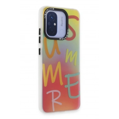 Mey İthalat®   Redmi 12C Kılıf Estoril Desenli Kapak - Estoril - 3
