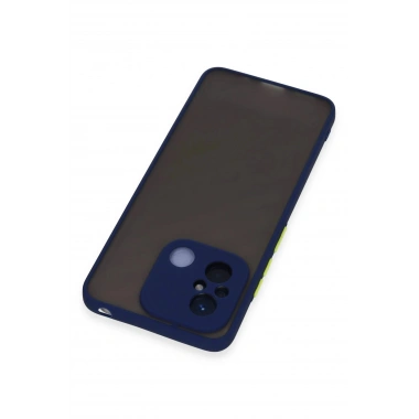 Mey İthalat®   Redmi 12C Kılıf Montreal Silikon Kapak - Lacivert