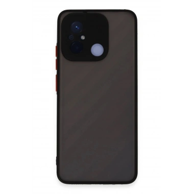 Mey İthalat®   Redmi 12C Kılıf Montreal Silikon Kapak - Siyah