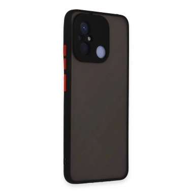 Mey İthalat®   Redmi 12C Kılıf Montreal Silikon Kapak - Siyah