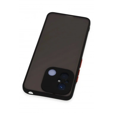 Mey İthalat®   Redmi 12C Kılıf Montreal Silikon Kapak - Siyah