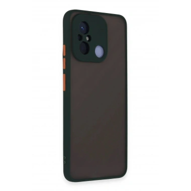 Mey İthalat®   Redmi 12C Kılıf Montreal Silikon Kapak - Yeşil