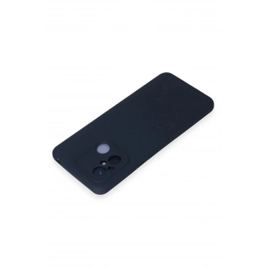 Mey İthalat®   Redmi 12C Kılıf Nano içi Kadife Silikon - Lacivert