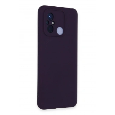 Mey İthalat®   Redmi 12C Kılıf Nano içi Kadife Silikon - Mor