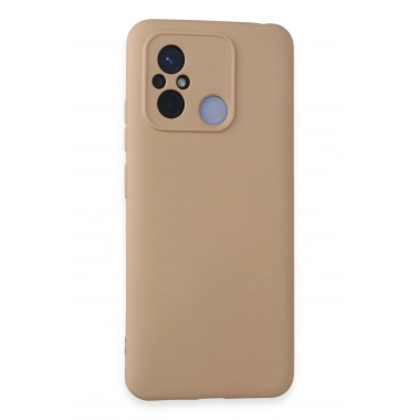 Mey İthalat®   Redmi 12C Kılıf Nano içi Kadife Silikon - Pudra