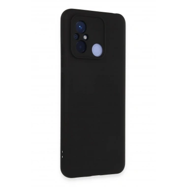 Mey İthalat®   Redmi 12C Kılıf Nano içi Kadife Silikon - Siyah
