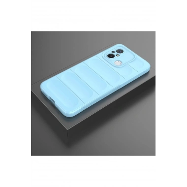 Mey İthalat®   Redmi 12C Kılıf Optimum Silikon - Sky Blue