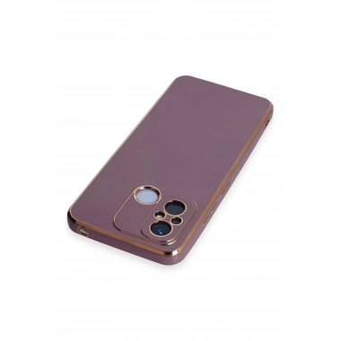 Mey İthalat®   Redmi 12C Kılıf Volet Silikon - Mor