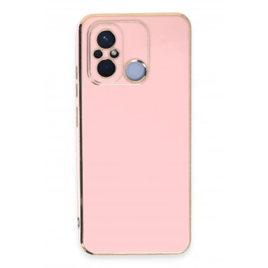 Mey İthalat®   Redmi 12C Kılıf Volet Silikon - Pembe