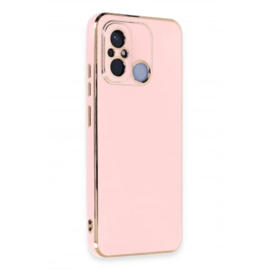 Mey İthalat®   Redmi 12C Kılıf Volet Silikon - Pembe