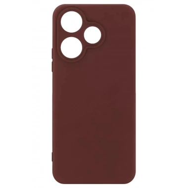 Mey İthalat®   Redmi 13 4G Kılıf First Silikon - Bordo