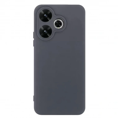 Mey İthalat®   Redmi 13 4G Kılıf First Silikon - Gri