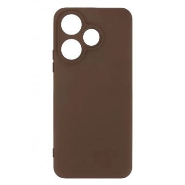 Mey İthalat®   Redmi 13 4G Kılıf First Silikon - Kahverengi