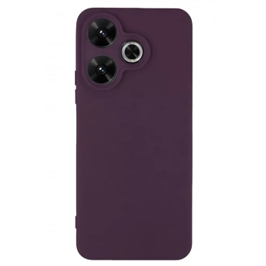 Mey İthalat®   Redmi 13 4G Kılıf First Silikon - Mürdüm