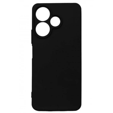 Mey İthalat®   Redmi 13 4G Kılıf First Silikon - Siyah