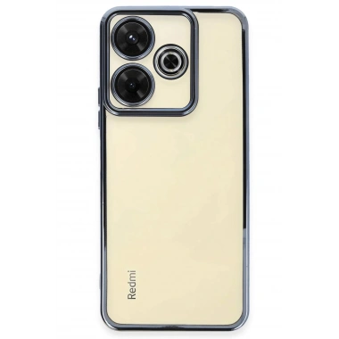 Mey İthalat®   Redmi 13 4G Kılıf  Lensli Silikon - Açık Mavi
