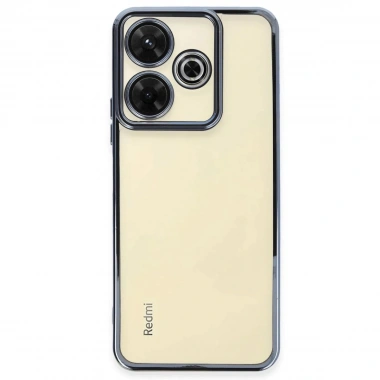 Mey İthalat®   Redmi 13 4G Kılıf  Lensli Silikon - Açık Mavi