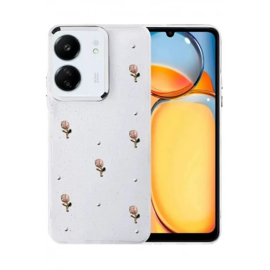 Mey İthalat®   Redmi 13C Fiyonk Desenli Kapak - Desen 6