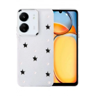 Mey İthalat®   Redmi 13C Fiyonk Desenli Kapak - Desen 7