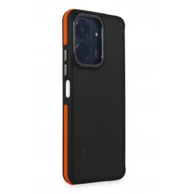 Mey İthalat® Redmi 13C Harvel Kapak - Turuncu