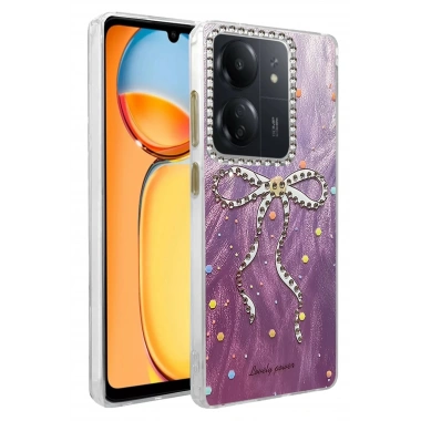 Mey İthalat® Redmi 13C Kılıf Blade Aynalı Desenli Kapak - Desen 1