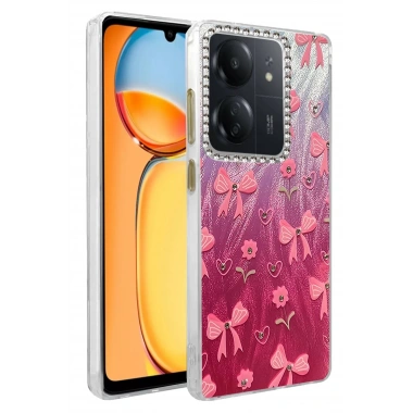 Mey İthalat® Redmi 13C Kılıf Blade Aynalı Desenli Kapak - Desen 3