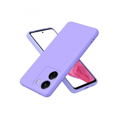 Mey İthalat®   Redmi 13C Kılıf First Silikon - Lila