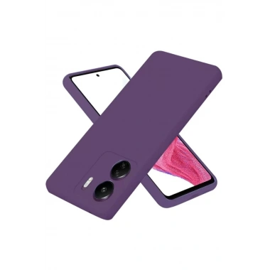Mey İthalat®   Redmi 13C Kılıf First Silikon - Mor