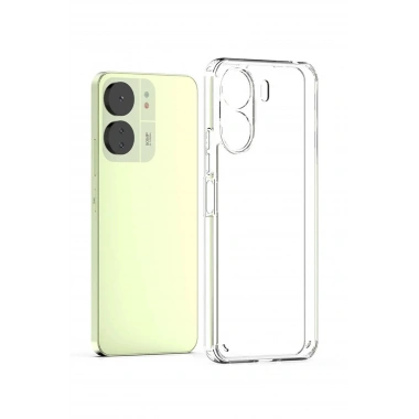 Mey İthalat®   Redmi 13C Kılıf Lüx Şeffaf Silikon