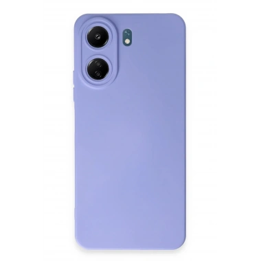 Mey İthalat®   Redmi 13C Kılıf Nano içi Kadife Silikon - Lila