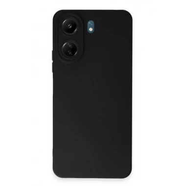 Mey İthalat®   Redmi 13C Kılıf Nano içi Kadife Silikon - Siyah