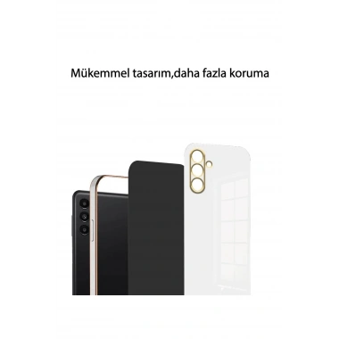 Mey İthalat®   Redmi 13C Kılıf Volet Silikon - Kırmızı
