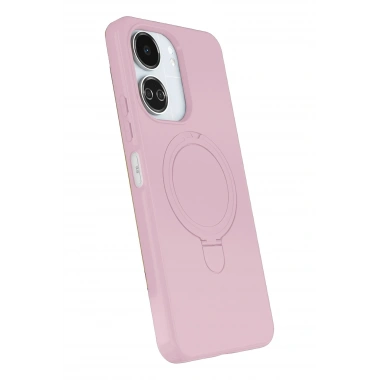 Mey İthalat®   Redmi 13C Regal Magsafe Standlı Kapak - Açık Pembe