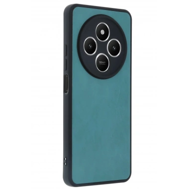 Mey İthalat®   Redmi 14C Kılıf Aras Deri Kapak - Açık Yeşil