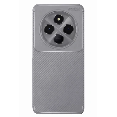 Mey İthalat®   Redmi 14C Kılıf Auto Focus Karbon Kapak - Gri