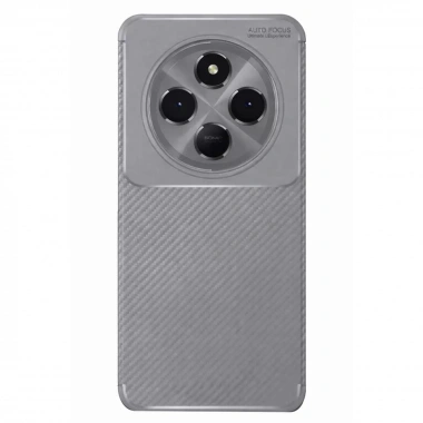 Mey İthalat®   Redmi 14C Kılıf Auto Focus Karbon Kapak - Gri