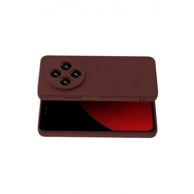 Mey İthalat®   Redmi 14C Kılıf First Silikon - Bordo