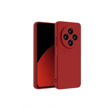 Mey İthalat®   Redmi 14C Kılıf First Silikon - Kırmızı